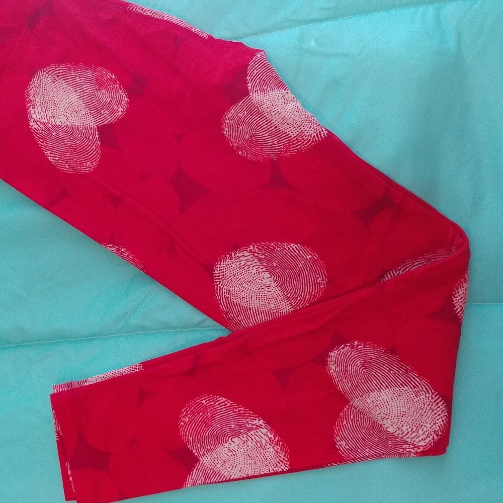 OS Lularoe Leggings Valentines